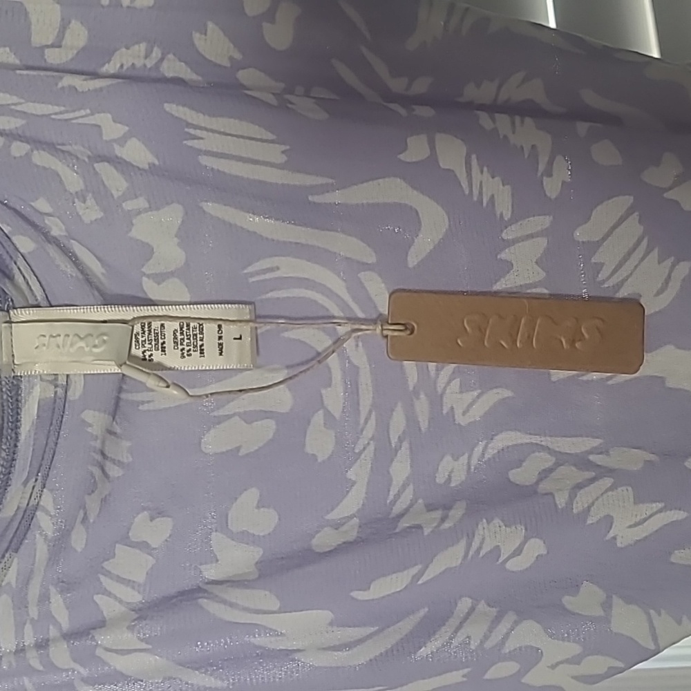 Skims Lilac Swirl Bodysuit - Picture 2 of 4